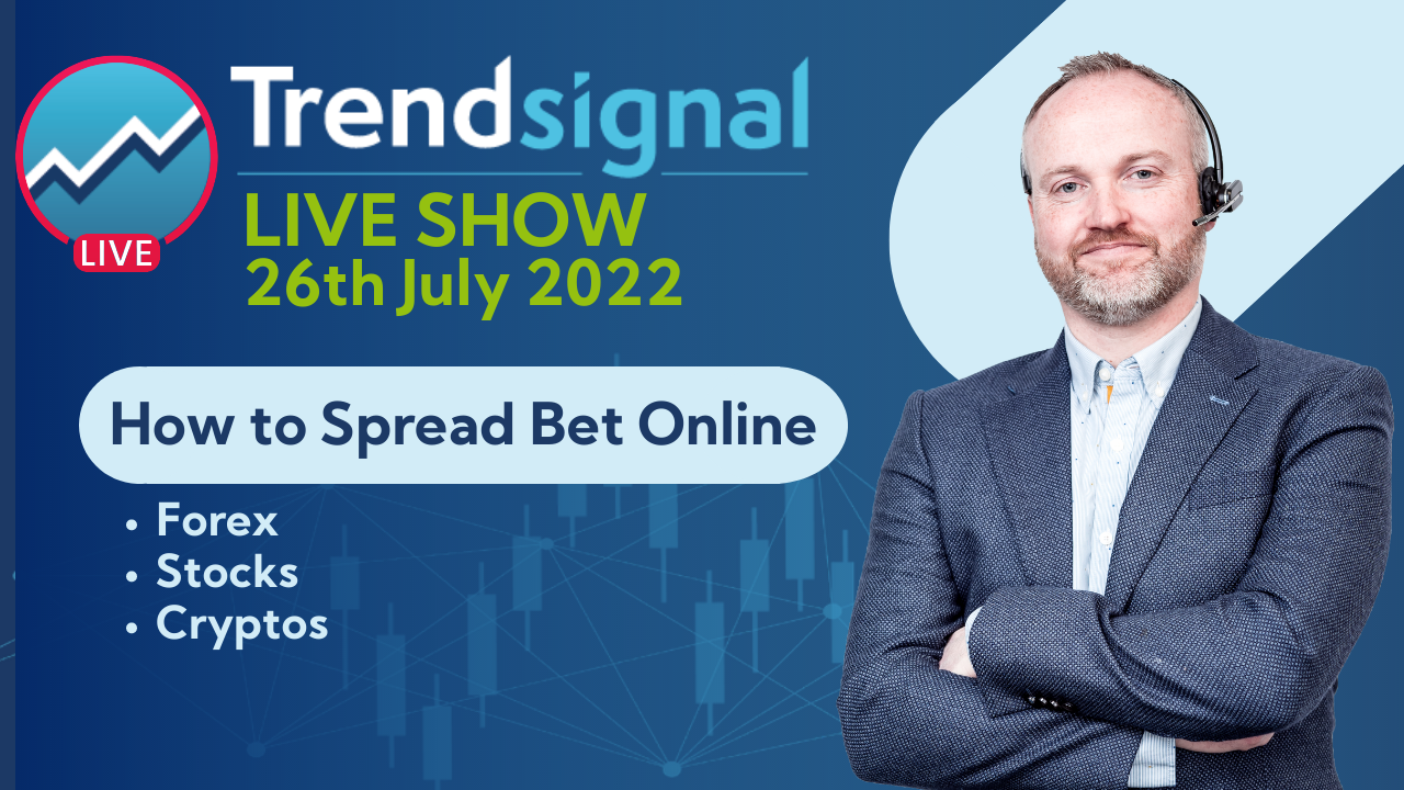 Live Screenshare: 26th July - How to Spread Bet Online